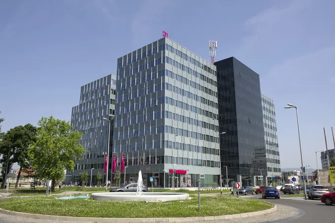The Combis office building in Zagreb